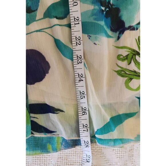 ę Notations floral skirt, shear lined fit and flare NWT - Picture 7 of 7